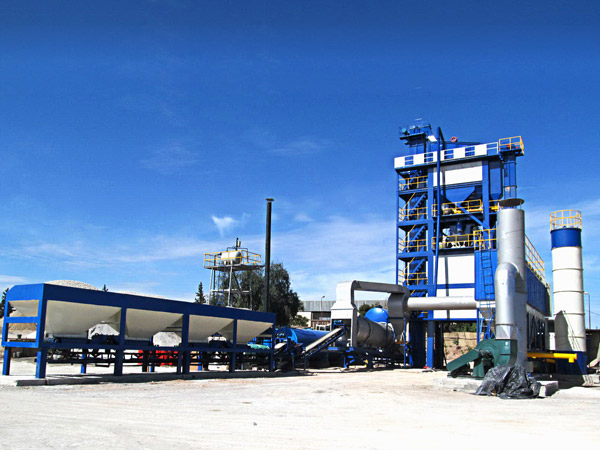 Planta de asfalto en Argelia