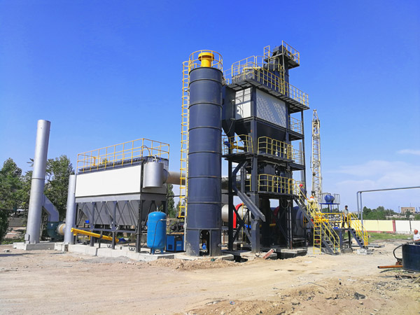QLB-130 planta de procesamiento de asfalto estacionario para la venta