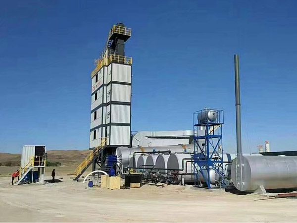 QLB-320 planta de mezcla de asfalto estacionario para la venta